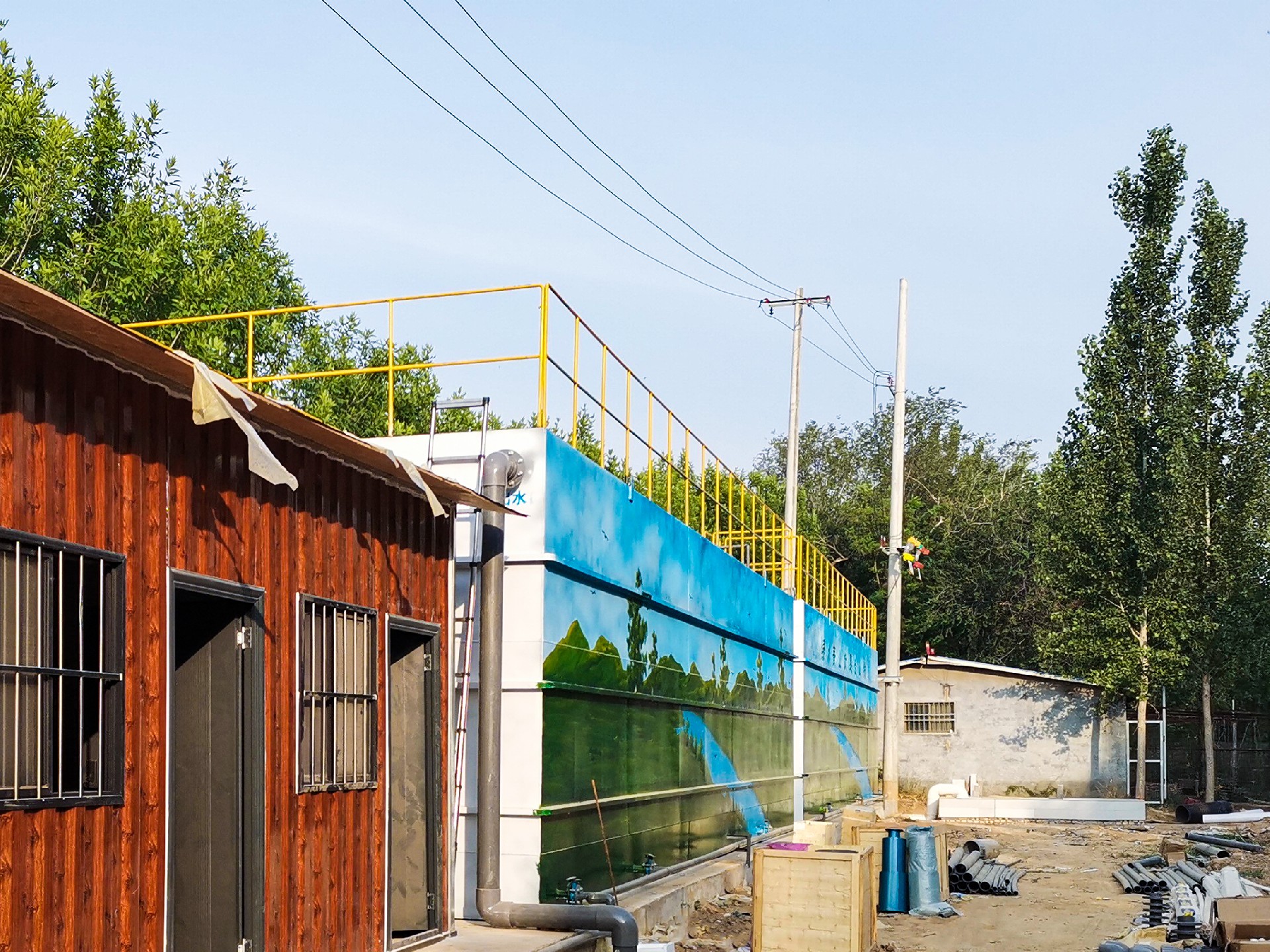 地埋一體化污水處理設備,生活污水處理設備,農村污水處理設備